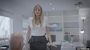 MILF secretary gets her ass pounded in rough office sex